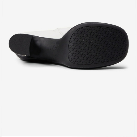 ⭐🆕Sam Edelman Circus Black White 2 toned platform leather booties - Picture 8 of 12